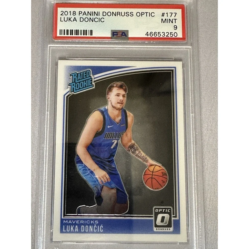 2018-19 Panini Donruss Optic - Rated Rookie Luka Dončić #177 Holo Prizm (RC)